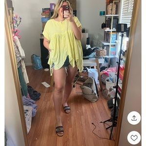 Free people sugar rush baby doll top